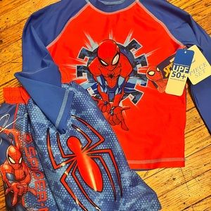 Marvel Spider-Man Boys 2 pc Swim-set